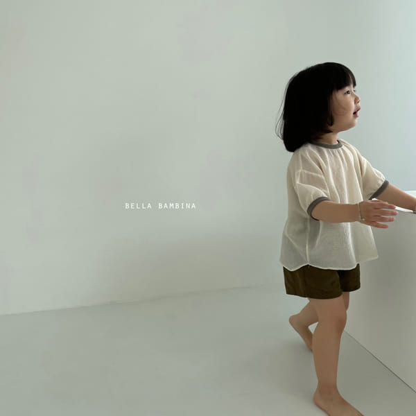 BELLA BAMBINA - Korean Children Fashion - #Kfashion4kids - Mango Color Blouse