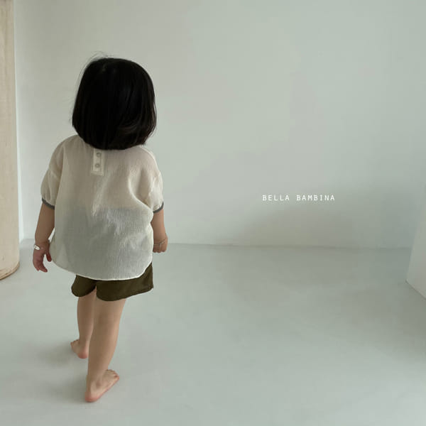 BELLA BAMBINA - Korean Children Fashion - #Kfashion4kids - Mango Color Blouse - 3