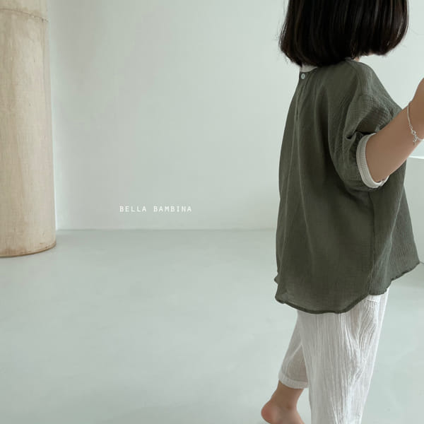 BELLA BAMBINA - Korean Children Fashion - #Kfashion4kids - Mango Color Blouse - 8
