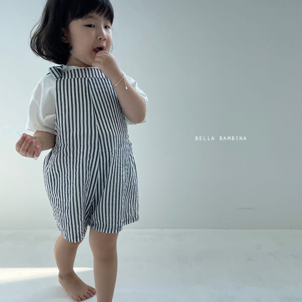 BELLA BAMBINA - Korean Children Fashion - #Kfashion4kids - Bagel Dungarees Pants