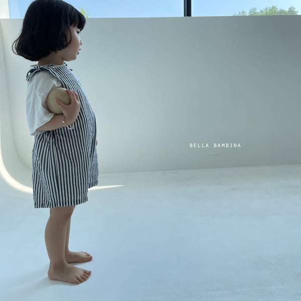 BELLA BAMBINA - Korean Children Fashion - #Kfashion4kids - Bagel Dungarees Pants - 3