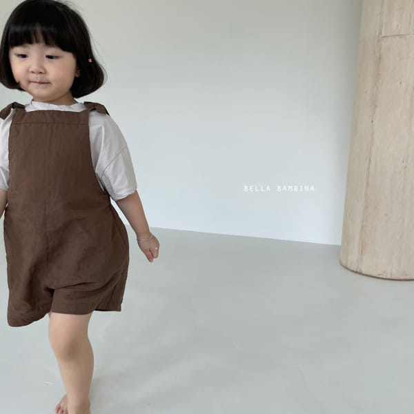 BELLA BAMBINA - Korean Children Fashion - #Kfashion4kids - Bagel Dungarees Pants - 5