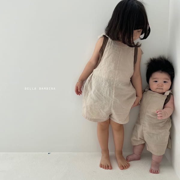 BELLA BAMBINA - Korean Children Fashion - #Kfashion4kids - Bagel Dungarees Pants - 9