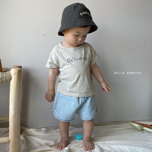 BELLA BAMBINA - Korean Children Fashion - #Kfashion4kids - BeBe Say Button Tee - 3