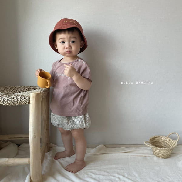BELLA BAMBINA - Korean Children Fashion - #Kfashion4kids - BeBe Say Button Tee - 4