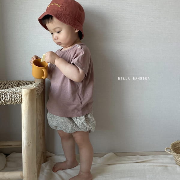 BELLA BAMBINA - Korean Children Fashion - #Kfashion4kids - BeBe Say Button Tee - 6
