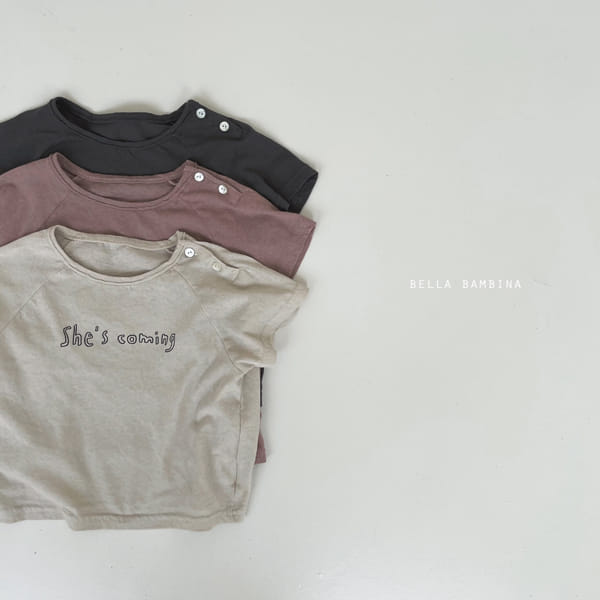 BELLA BAMBINA - Korean Children Fashion - #Kfashion4kids - BeBe Say Button Tee - 9