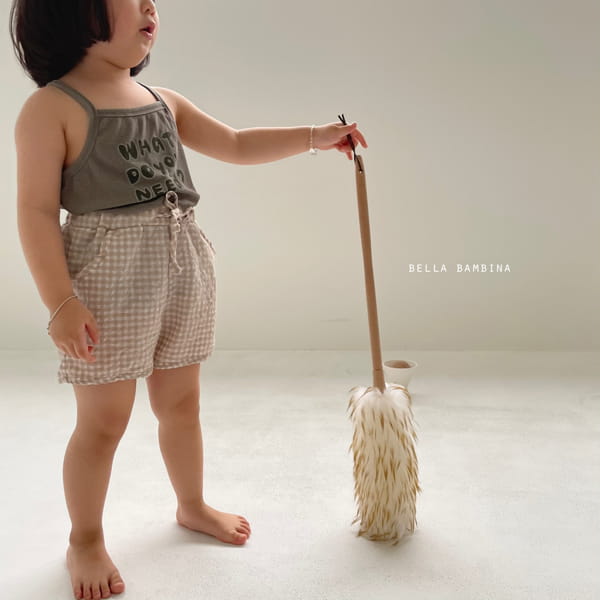 BELLA BAMBINA - Korean Children Fashion - #Kfashion4kids - Rodu Check Shorts