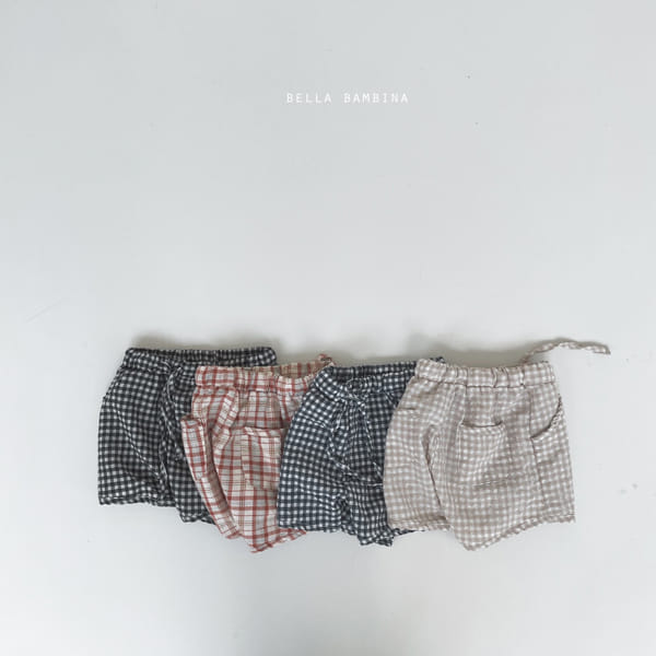 BELLA BAMBINA - Korean Children Fashion - #Kfashion4kids - Rodu Check Shorts - 11