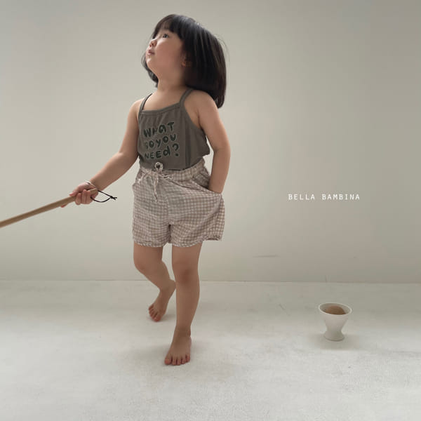 BELLA BAMBINA - Korean Children Fashion - #Kfashion4kids - Rodu Check Shorts - 5