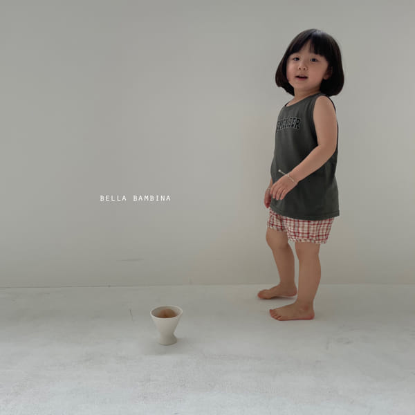 BELLA BAMBINA - Korean Children Fashion - #Kfashion4kids - Rodu Check Shorts - 6