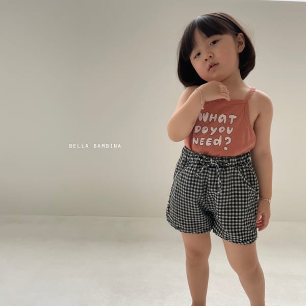 BELLA BAMBINA - Korean Children Fashion - #Kfashion4kids - Rodu Check Shorts - 7