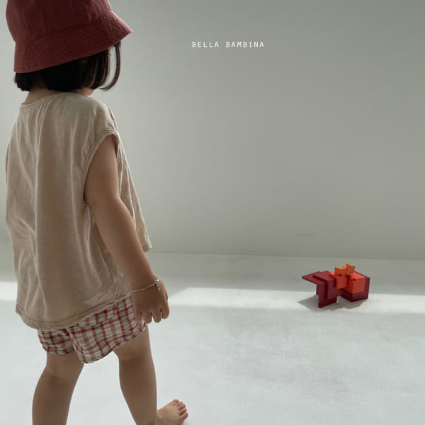 BELLA BAMBINA - Korean Children Fashion - #Kfashion4kids - Rodu Check Shorts - 8