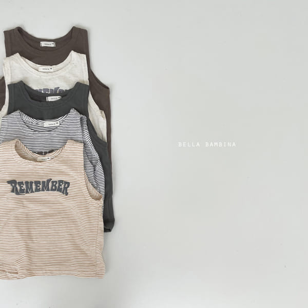BELLA BAMBINA - Korean Children Fashion - #Kfashion4kids - Bebe River Simple Sleeveless - 10