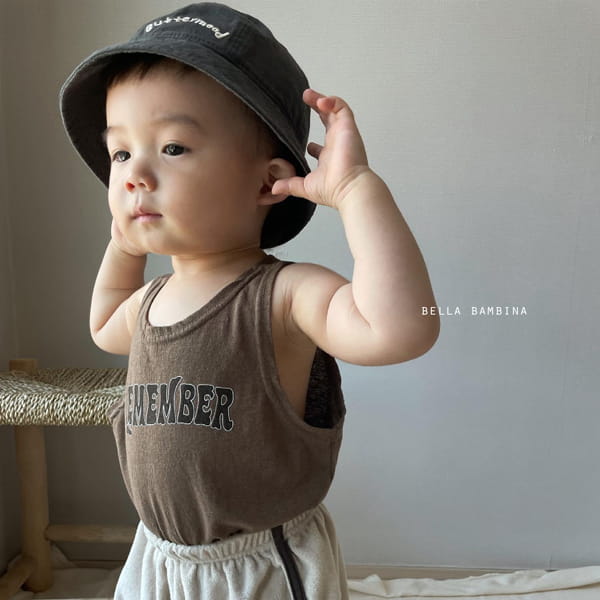 BELLA BAMBINA - Korean Children Fashion - #Kfashion4kids - Bebe River Simple Sleeveless - 2