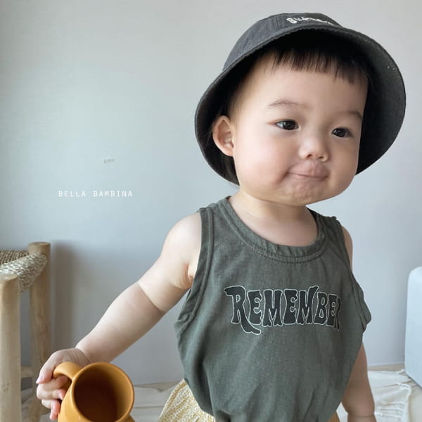 BELLA BAMBINA - Korean Children Fashion - #Kfashion4kids - Bebe River Simple Sleeveless - 3