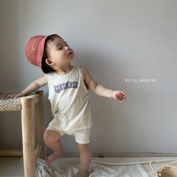 BELLA BAMBINA - Korean Children Fashion - #Kfashion4kids - Bebe River Simple Sleeveless - 4