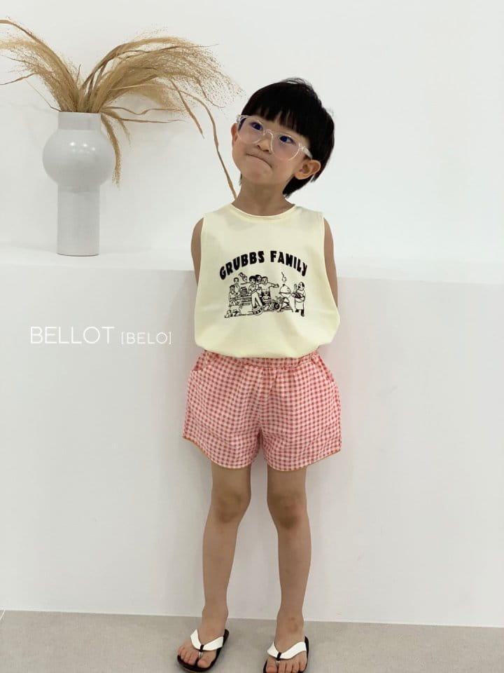 BELLOT - Korean Children Fashion - #Kfashion4kids - Check Shorts - 12