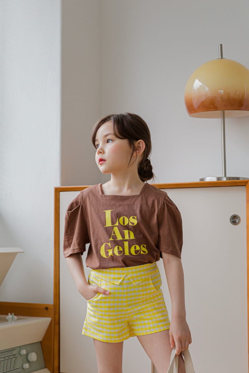 BERRY BERRY - Korean Children Fashion - #Kfashion4kids - Check Shorts - 8