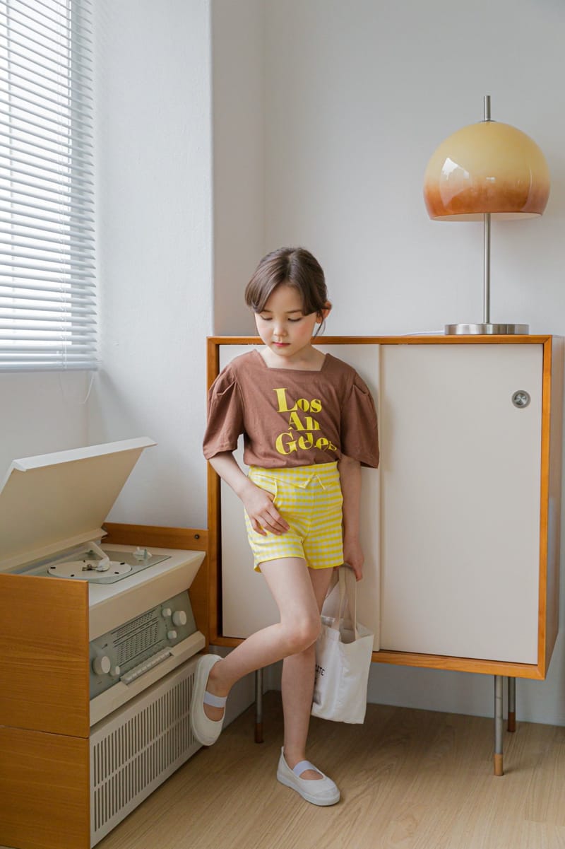 BERRY BERRY - Korean Children Fashion - #Kfashion4kids - Check Shorts - 9