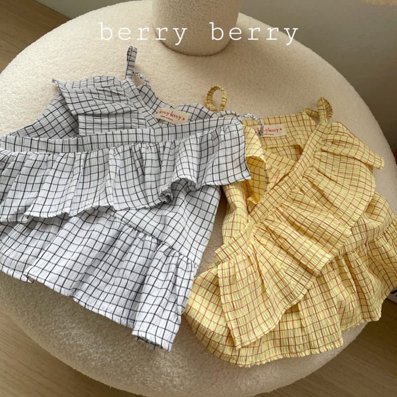 BERRY BERRY - Korean Children Fashion - #Kfashion4kids - Square Sleeveless  - 3