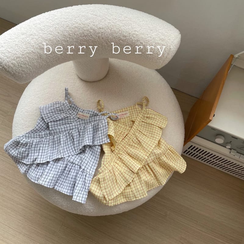BERRY BERRY - Korean Children Fashion - #Kfashion4kids - Square Sleeveless  - 4