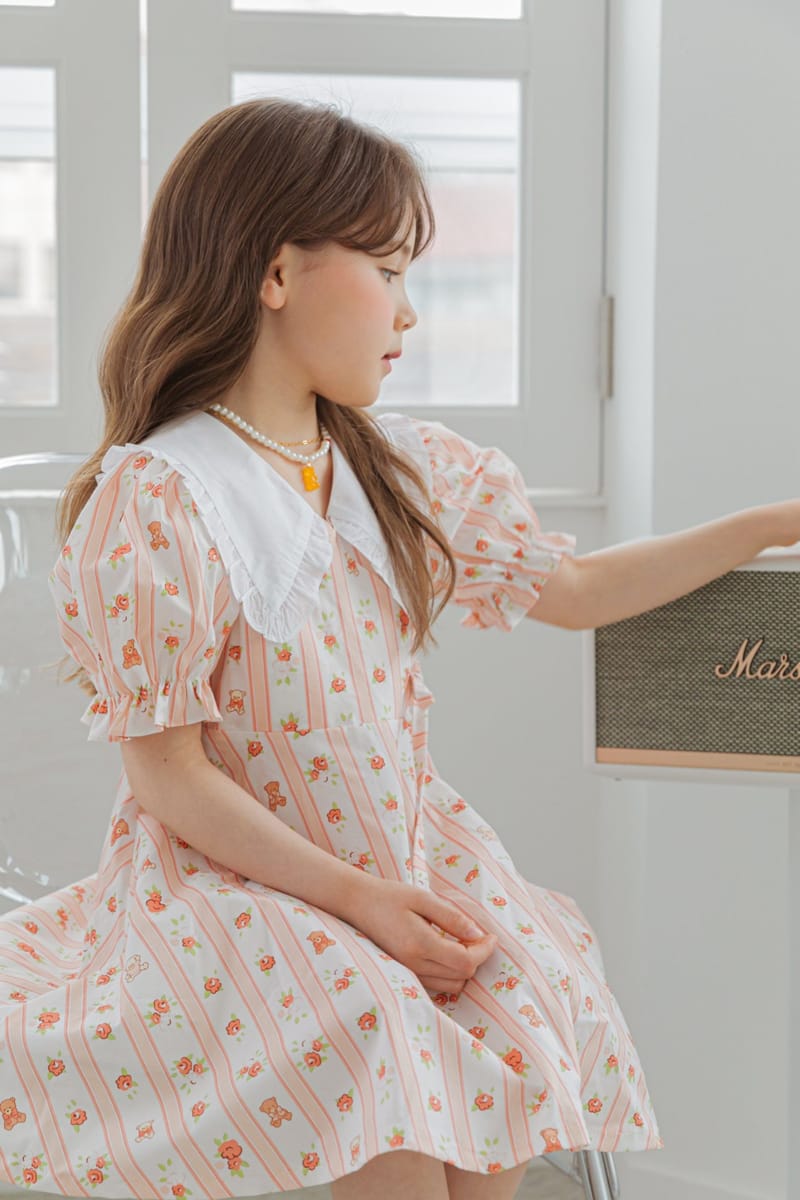 BERRY BERRY - Korean Children Fashion - #Kfashion4kids - Bear One-piece - 6