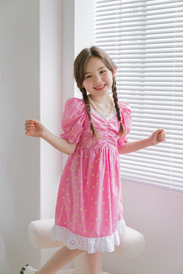 BERRY BERRY - Korean Children Fashion - #Kfashion4kids - Cherry One-piece - 11