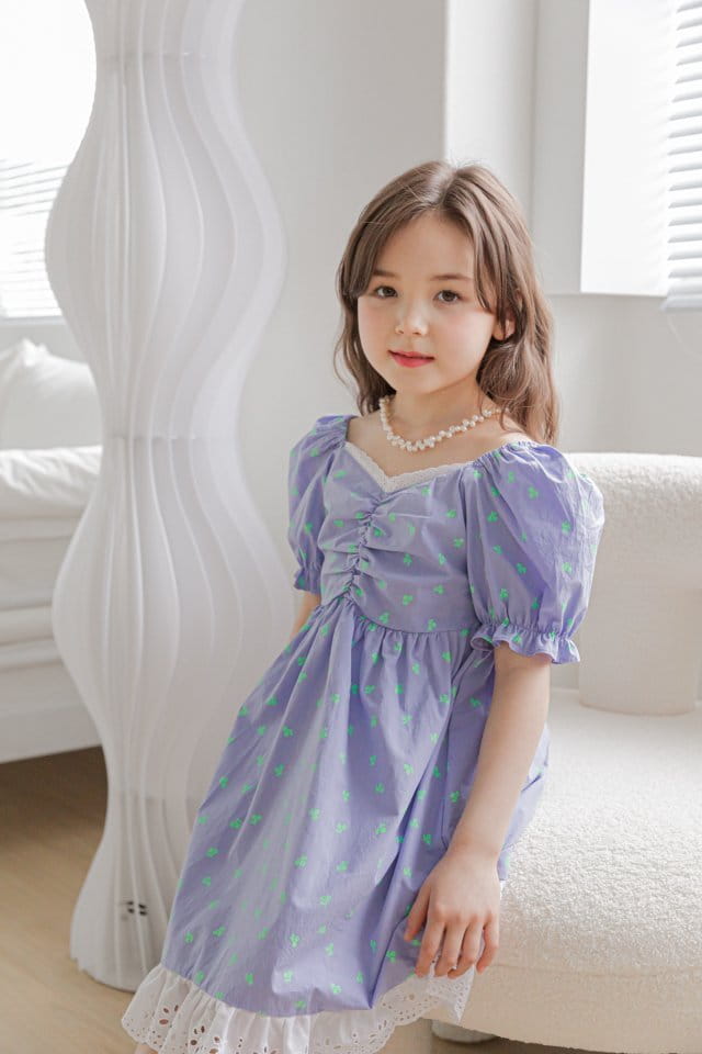 BERRY BERRY - Korean Children Fashion - #Kfashion4kids - Cherry One-piece - 4