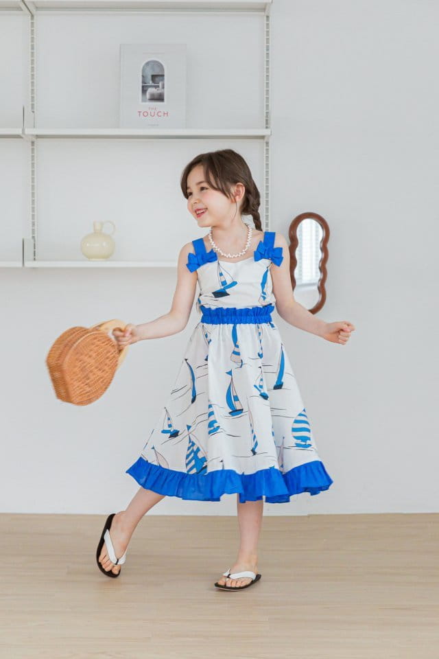 BERRY BERRY - Korean Children Fashion - #Kfashion4kids - Yacht Top Bottom Set - 2