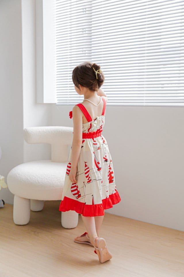 BERRY BERRY - Korean Children Fashion - #Kfashion4kids - Yacht Top Bottom Set - 5