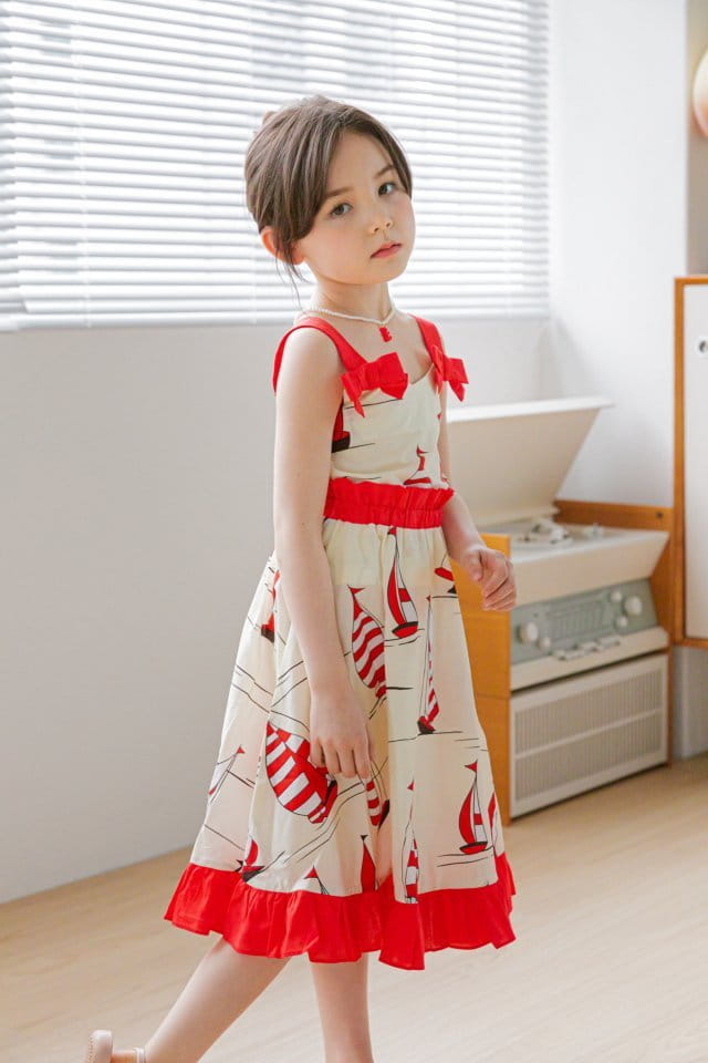 BERRY BERRY - Korean Children Fashion - #Kfashion4kids - Yacht Top Bottom Set - 8