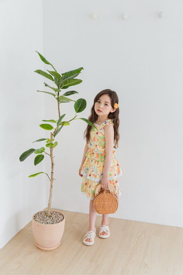 BERRY BERRY - Korean Children Fashion - #Kfashion4kids - Havana Top Bottoms Set - 10