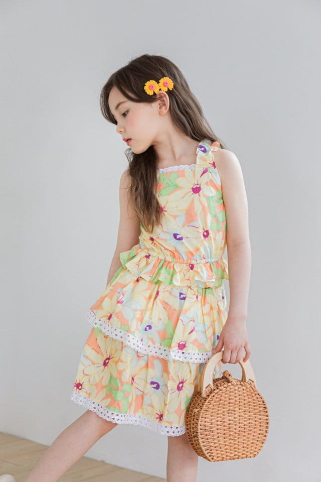 BERRY BERRY - Korean Children Fashion - #Kfashion4kids - Havana Top Bottoms Set - 4