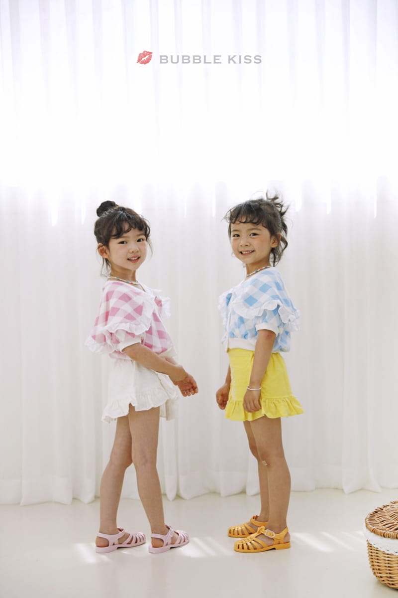 BUBBLE KISS - Korean Children Fashion - #Kfashion4kids - Linen Frill Shorts - 10