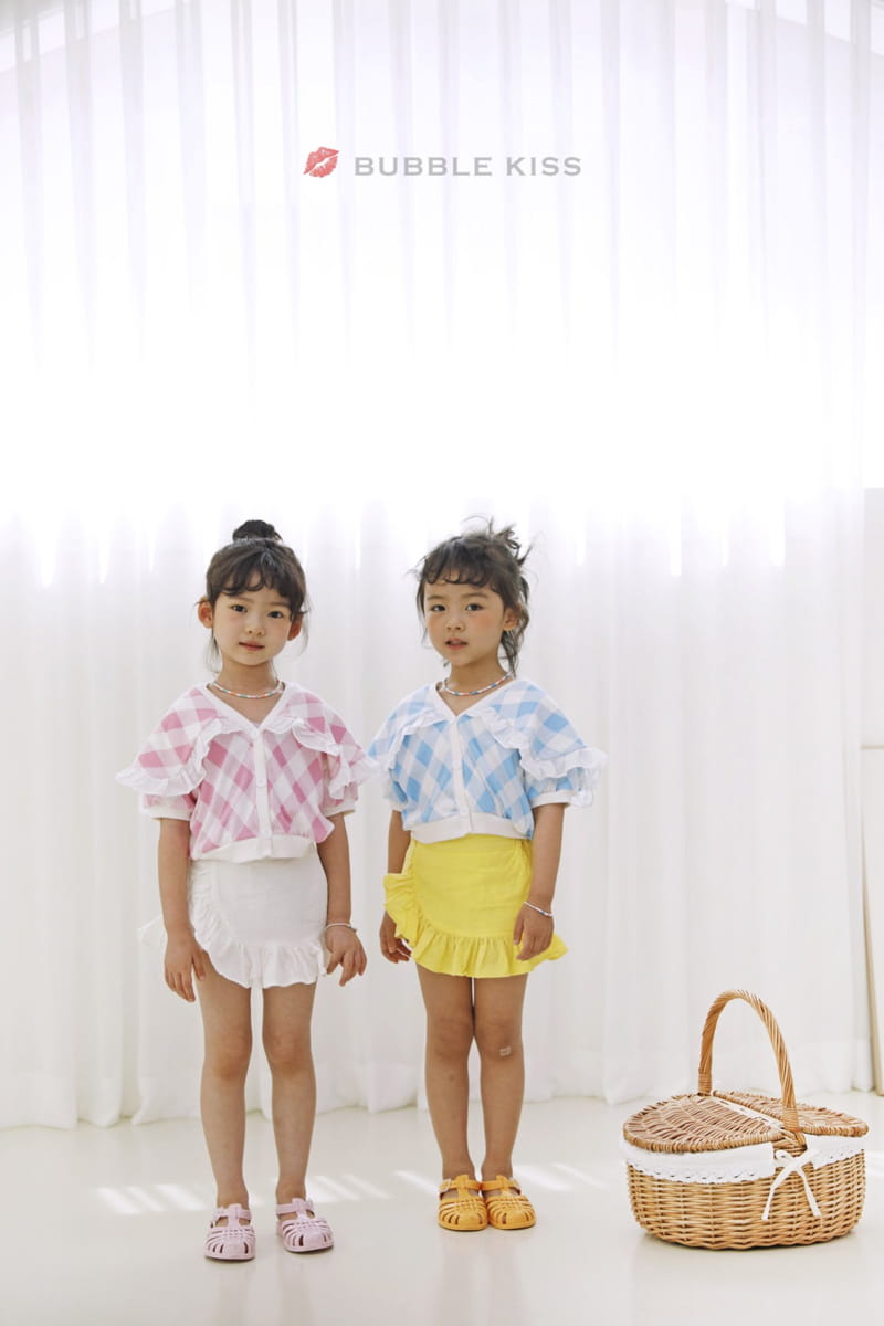 BUBBLE KISS - Korean Children Fashion - #Kfashion4kids - Linen Frill Shorts - 9