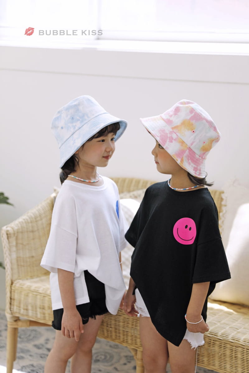 BUBBLE KISS - Korean Children Fashion - #Kfashion4kids - Neon Smile Long Tee - 12