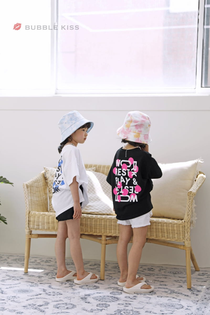 BUBBLE KISS - Korean Children Fashion - #Kfashion4kids - Neon Smile Long Tee - 3