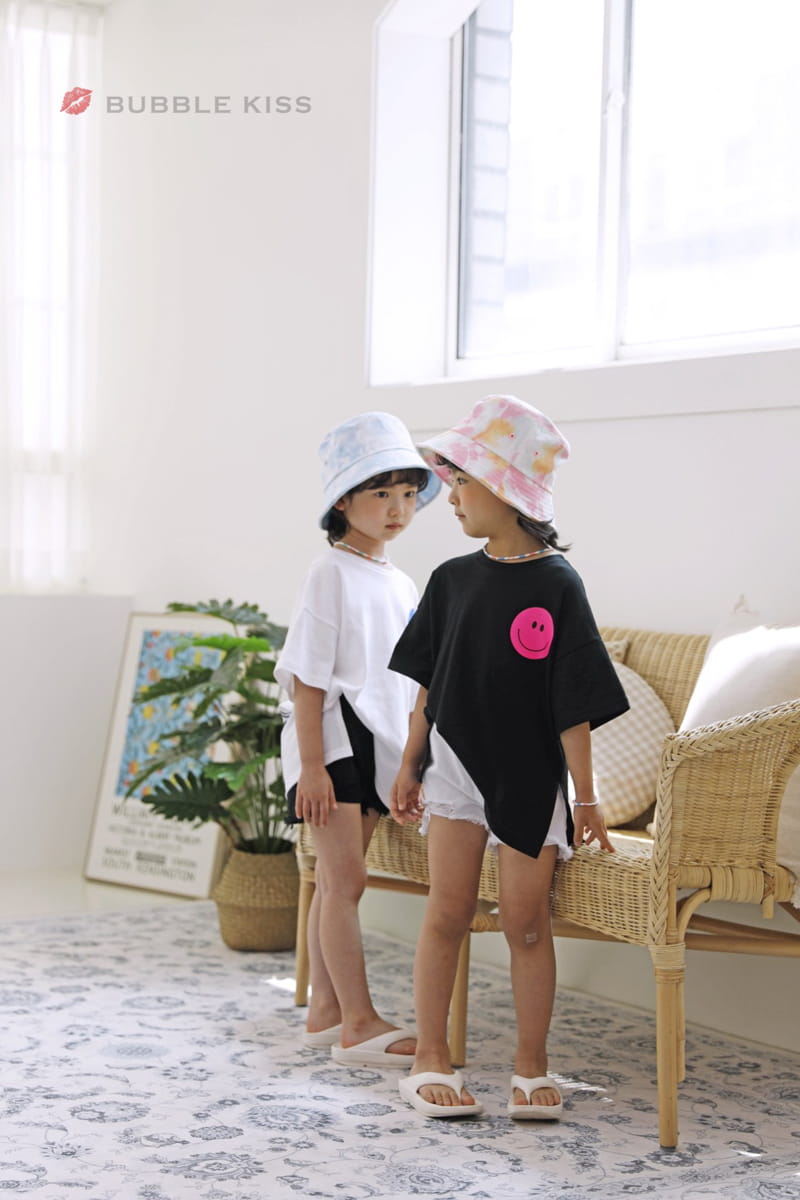 BUBBLE KISS - Korean Children Fashion - #Kfashion4kids - Neon Smile Long Tee - 5