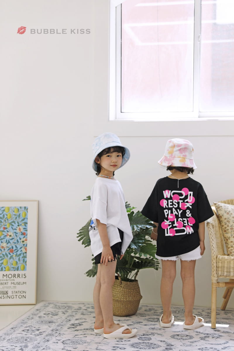 BUBBLE KISS - Korean Children Fashion - #Kfashion4kids - Neon Smile Long Tee - 6