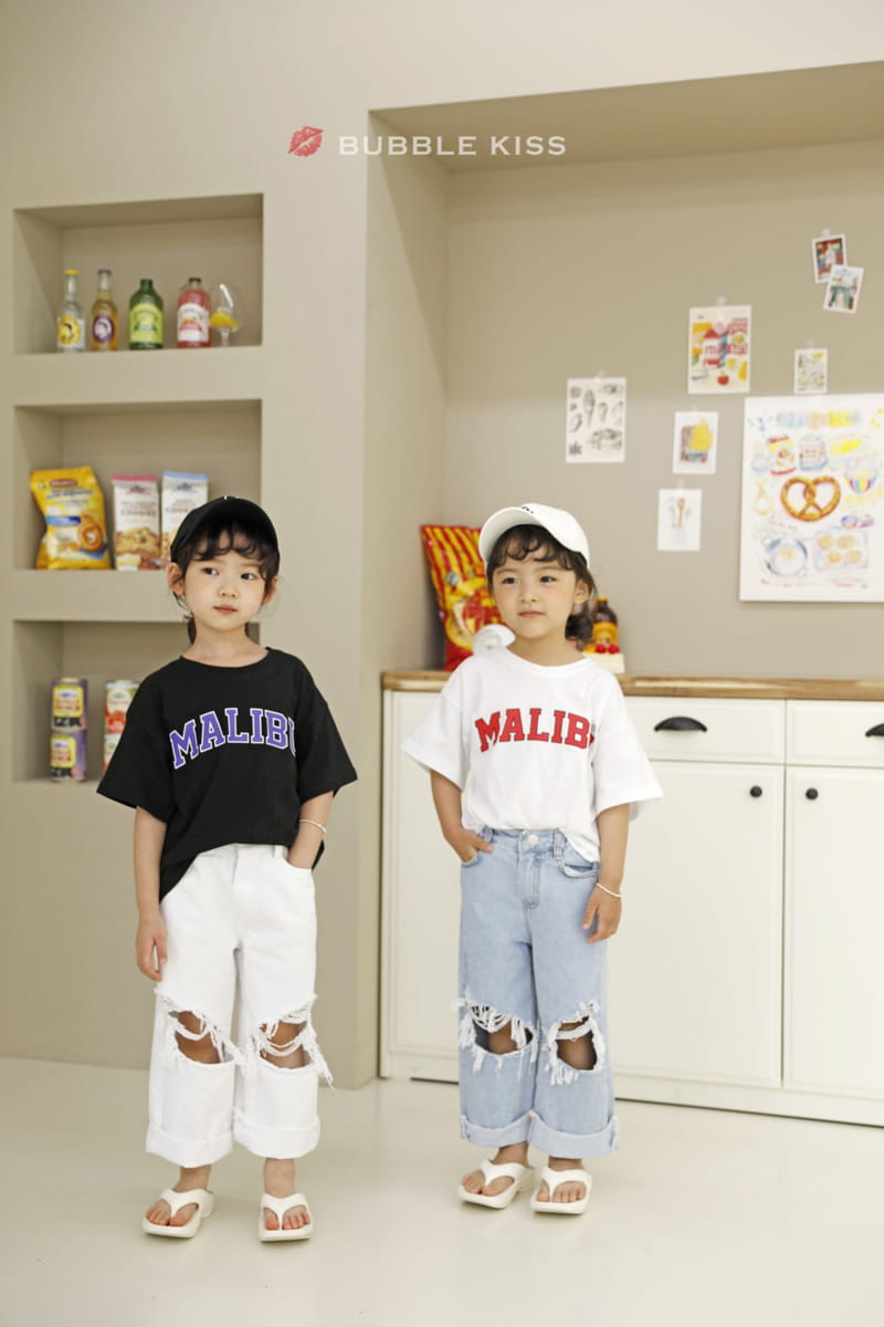 BUBBLE KISS - Korean Children Fashion - #Kfashion4kids - Malibu Tee
