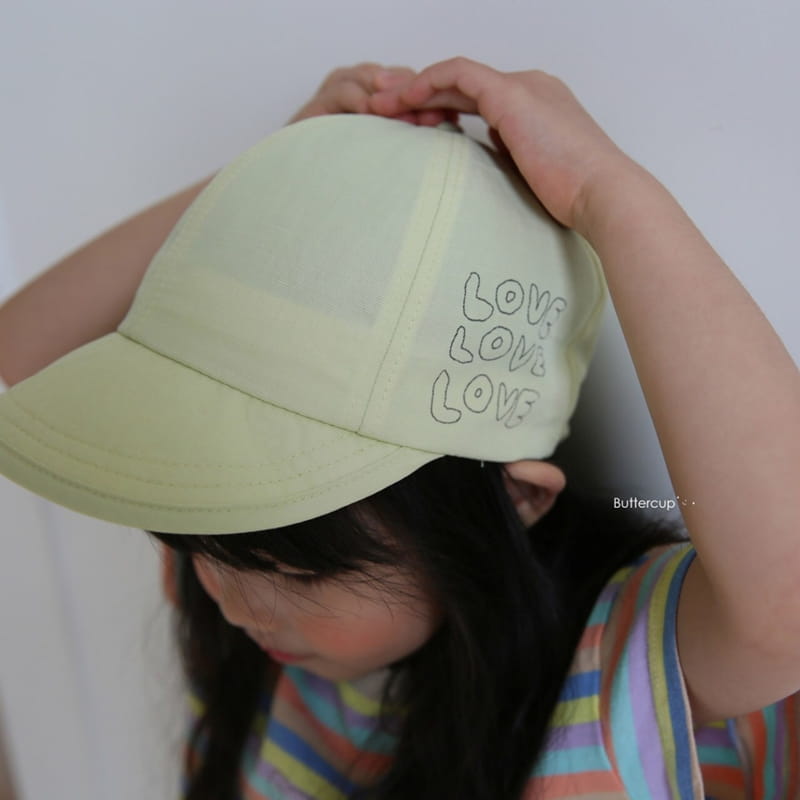 BUTTERCUP - Korean Children Fashion - #Kfashion4kids - Love Ball Cap - 3