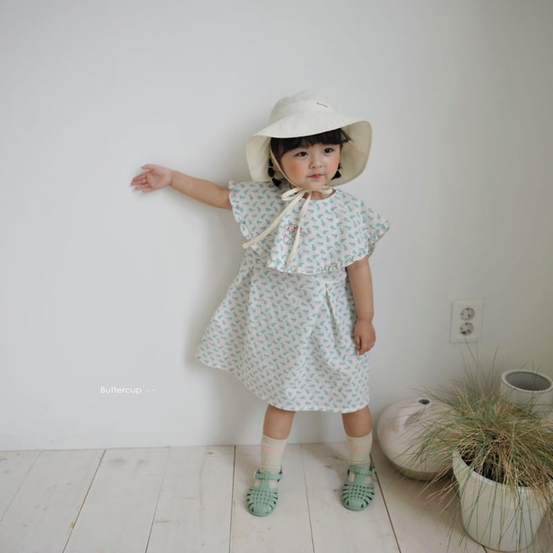 BUTTERCUP - Korean Children Fashion - #Kfashion4kids - Apple Puppy One-piece