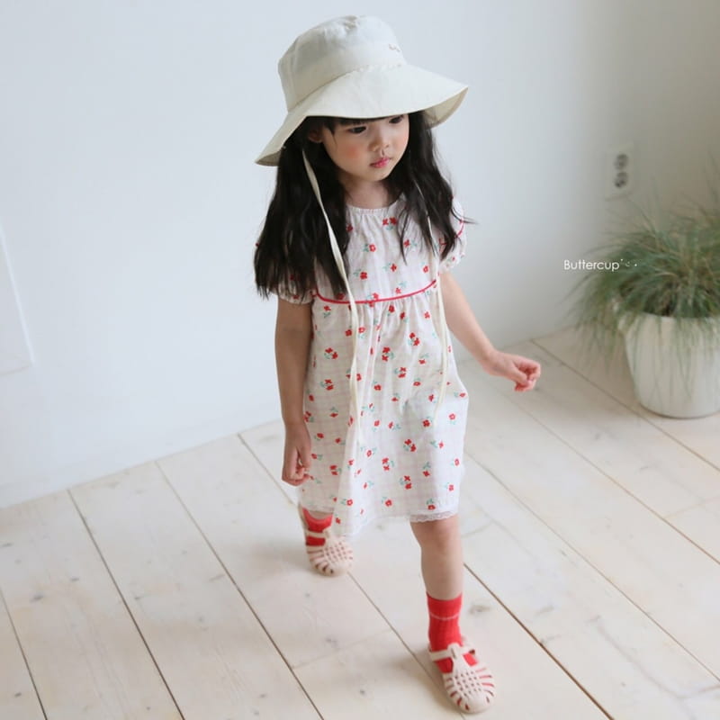 BUTTERCUP - Korean Children Fashion - #Kfashion4kids - Round Flower One-piece - 10