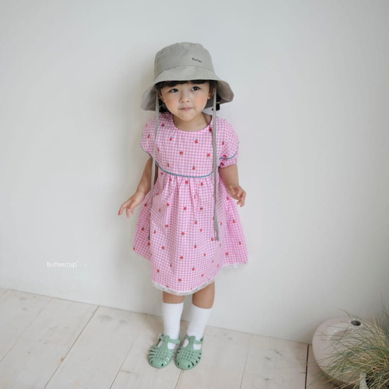 BUTTERCUP - Korean Children Fashion - #Kfashion4kids - Round Flower One-piece - 2