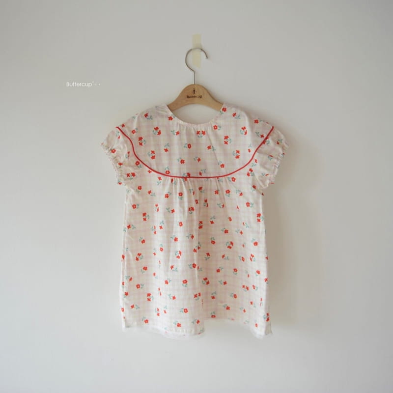 BUTTERCUP - Korean Children Fashion - #Kfashion4kids - Round Flower One-piece - 3