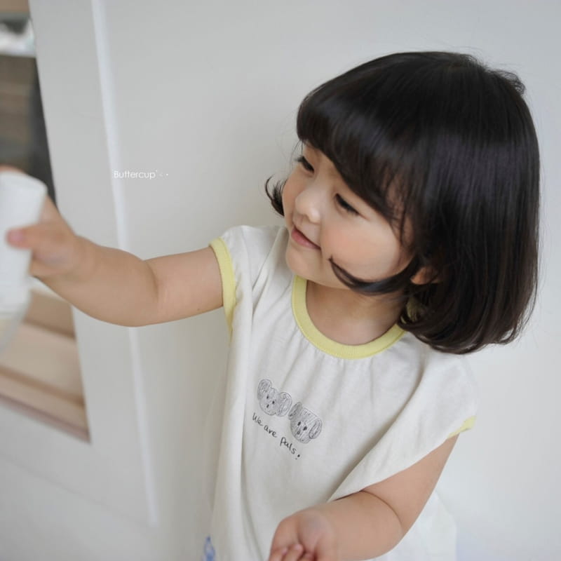 BUTTERCUP - Korean Children Fashion - #Kfashion4kids - Dogi Friends Binding Tee - 12