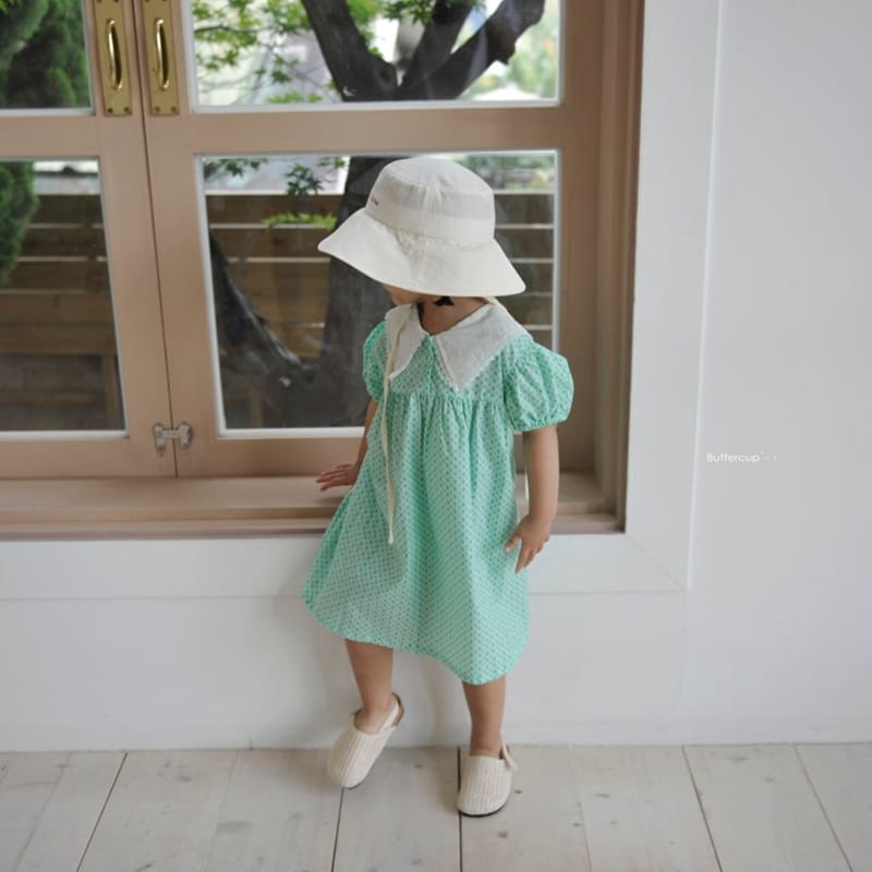 BUTTERCUP - Korean Children Fashion - #Kfashion4kids - Dfansy Collar One-piece - 11