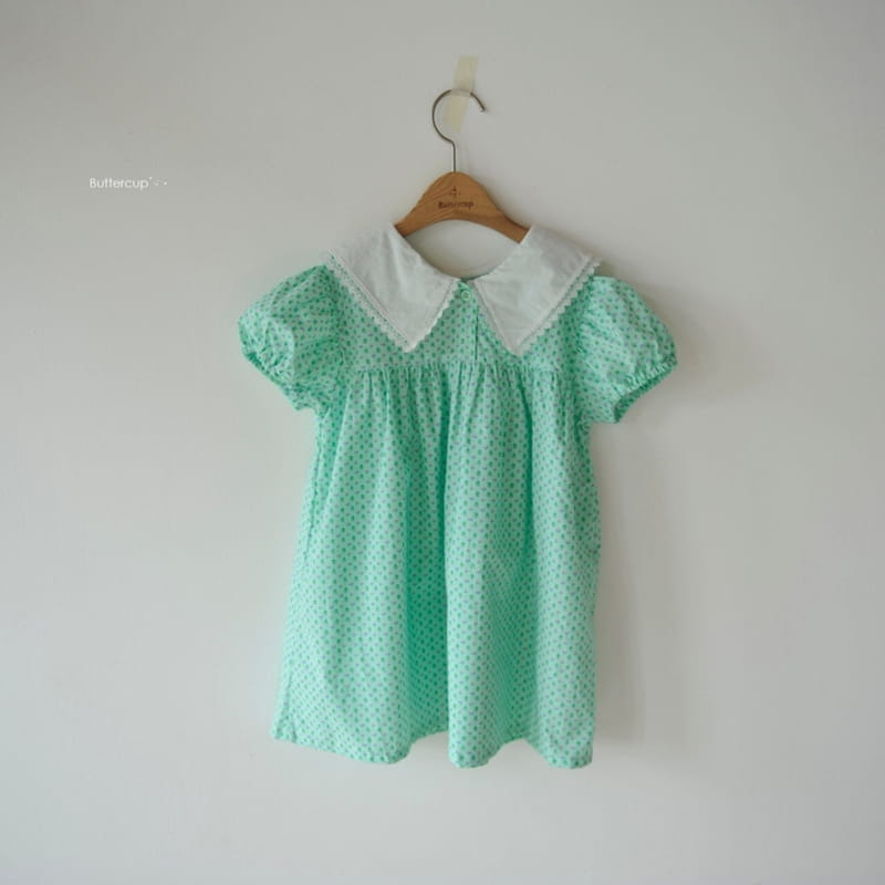 BUTTERCUP - Korean Children Fashion - #Kfashion4kids - Dfansy Collar One-piece - 5