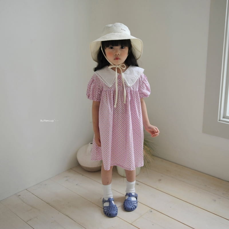BUTTERCUP - Korean Children Fashion - #Kfashion4kids - Dfansy Collar One-piece - 9